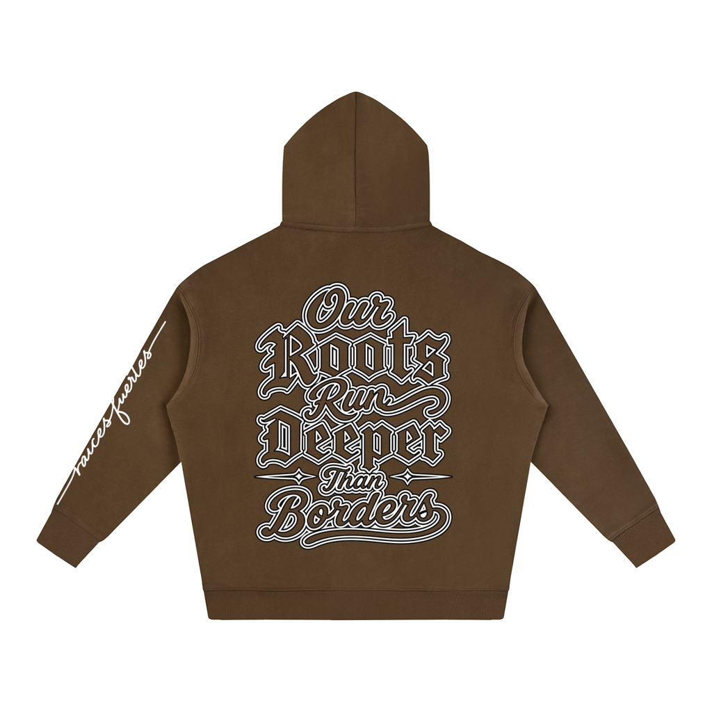 Our Roots Run Deeper 2.0 Oversize Fleeced Hoodie