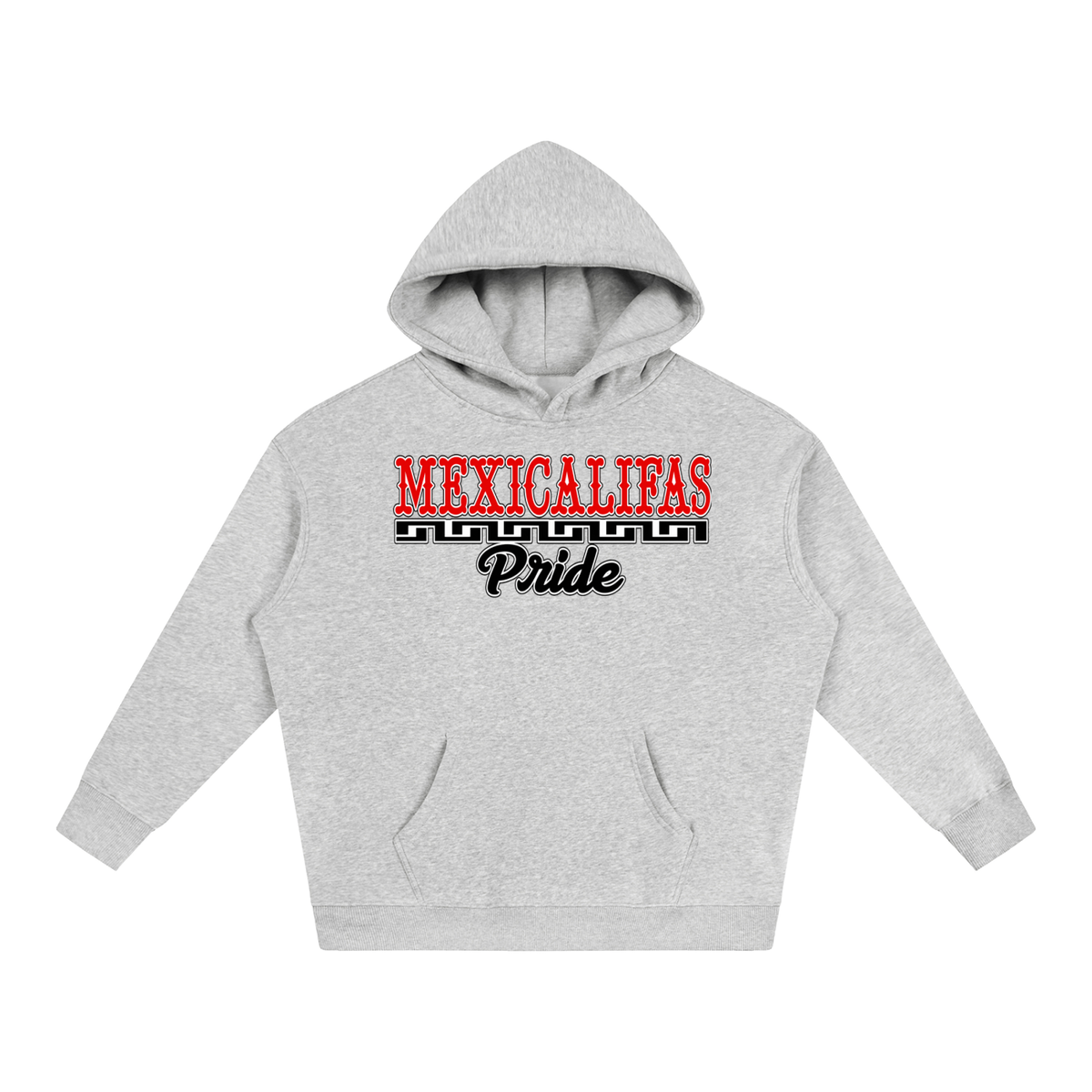 Mexicalifas Pride 2.0 Oversize Fleeced Hoodie