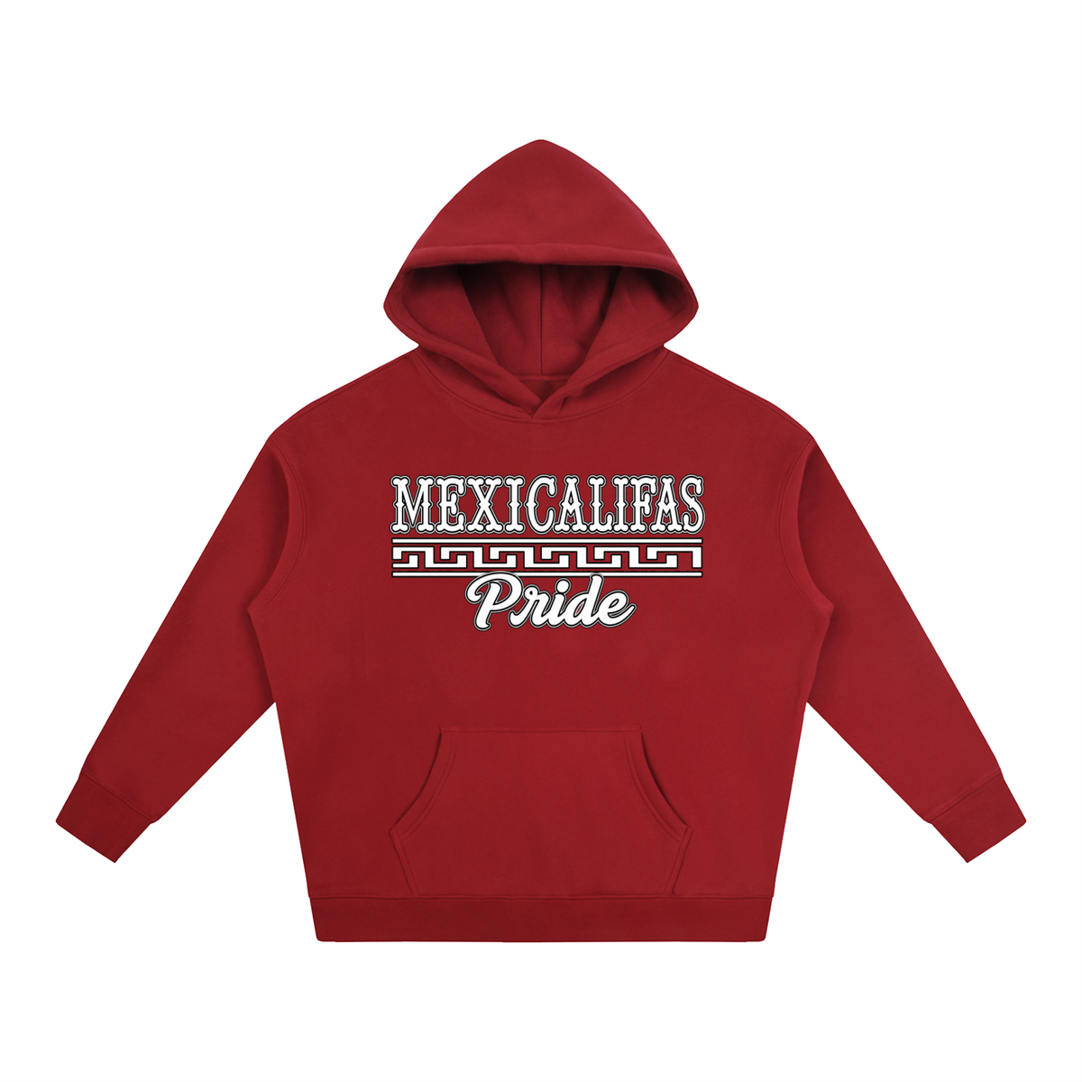 Mexicalifas Pride 3.0 Oversize Fleeced Hoodie
