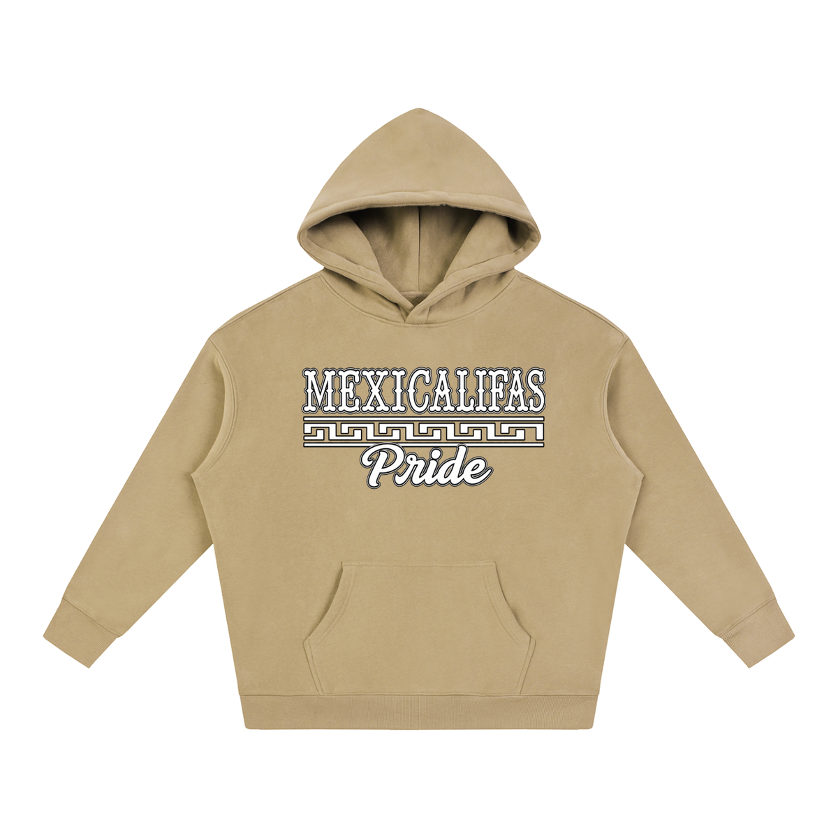 Mexicalifas Pride 3.0 Oversize Fleeced Hoodie