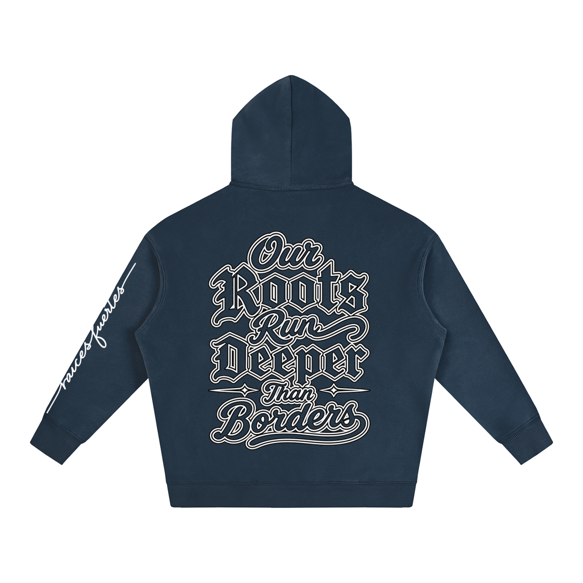 Our Roots Run Deeper 2.0 Oversize Fleeced Hoodie