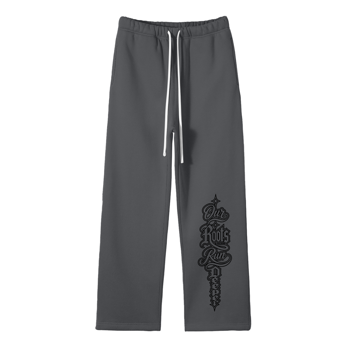 ORRD Black Lettering 2.0 Unisex Straight Leg Pants