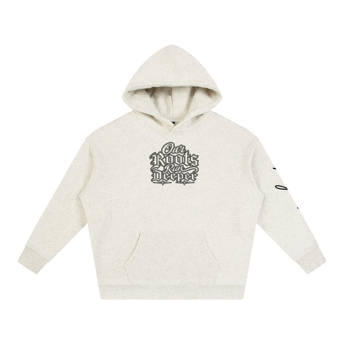 Our Roots Run Deeper 3.0 Oversize Fleeced Hoodie