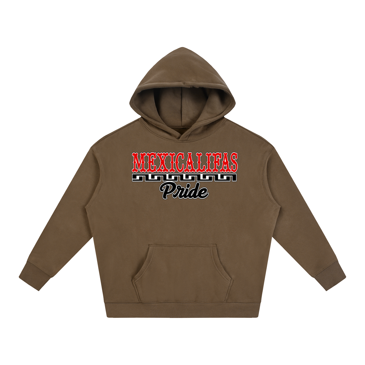 Mexicalifas Pride 2.0 Oversize Fleeced Hoodie