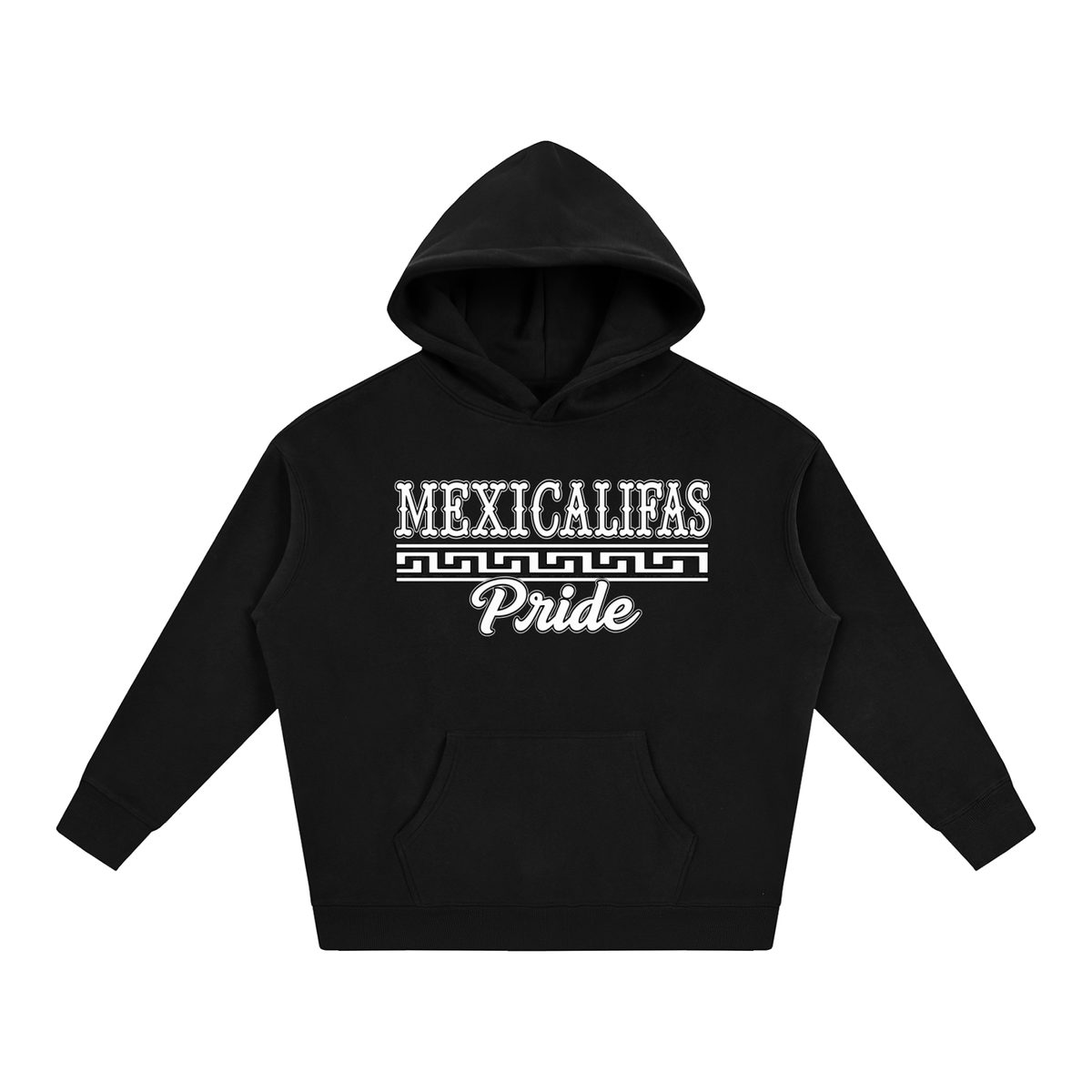 Mexicalifas Pride 3.0 Oversize Fleeced Hoodie