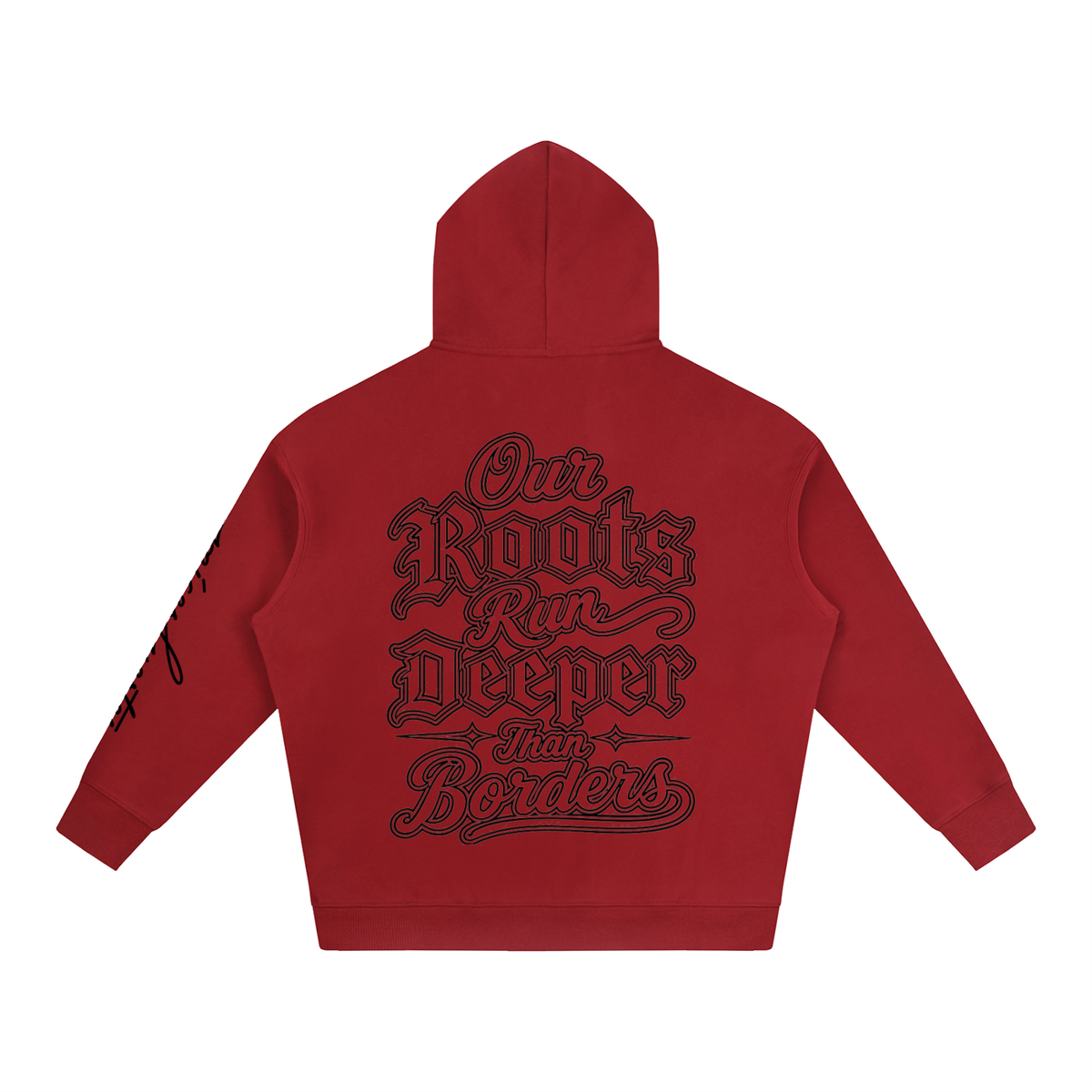 Our Roots Run Deeper 3.0 Oversize Fleeced Hoodie