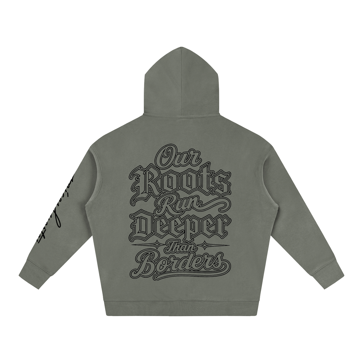 Our Roots Run Deeper 3.0 Oversize Fleeced Hoodie