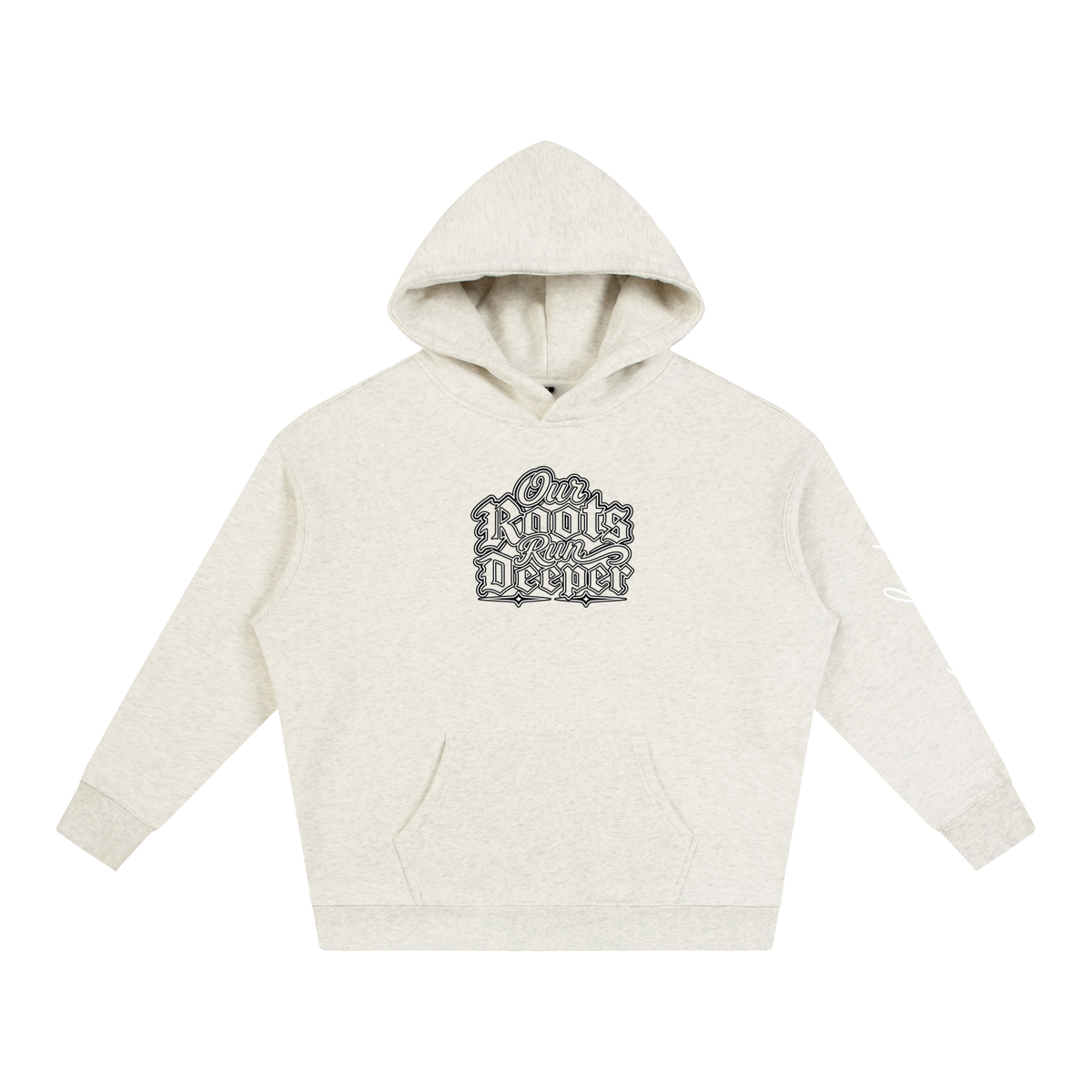Our Roots Run Deeper 2.0 Oversize Fleeced Hoodie