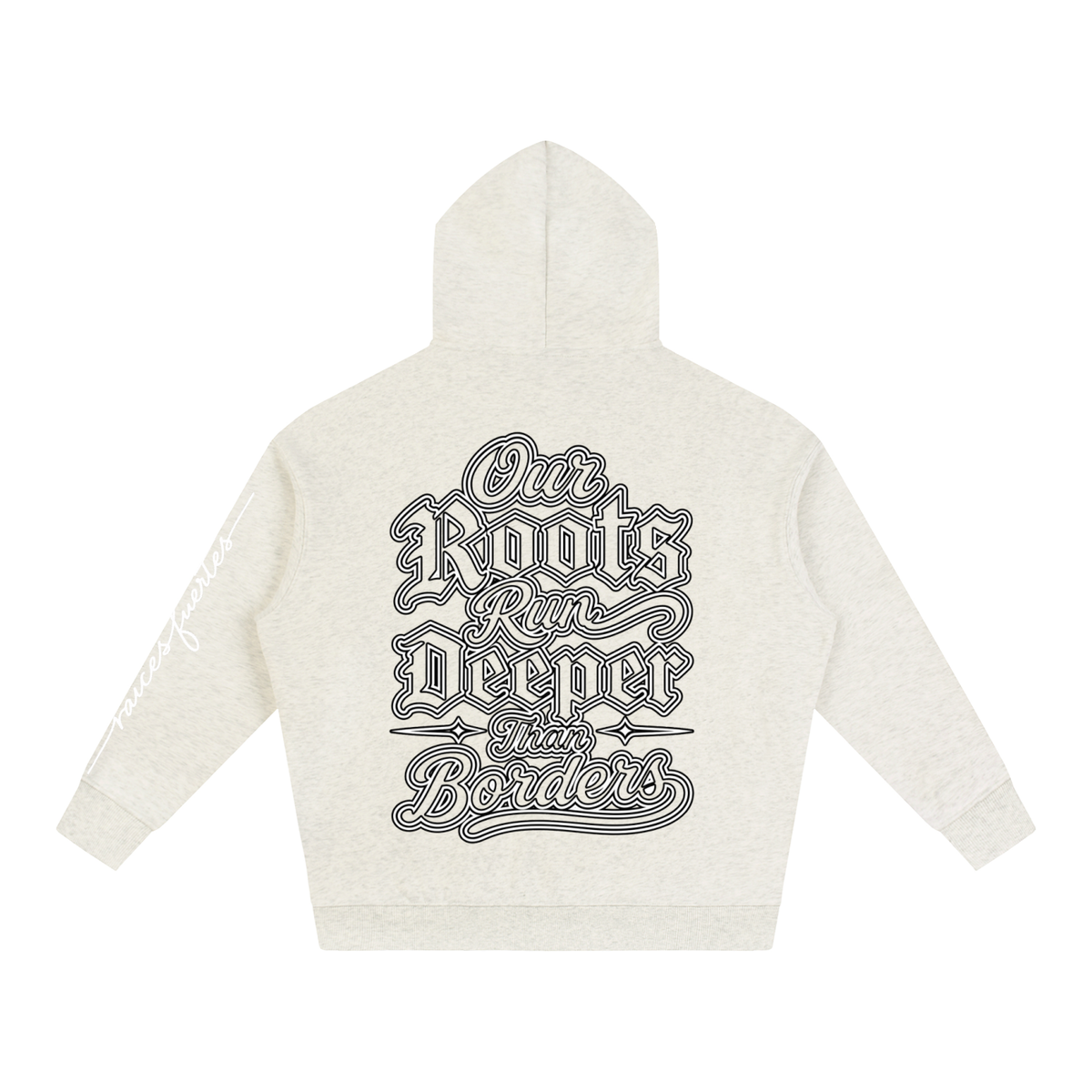 Our Roots Run Deeper 2.0 Oversize Fleeced Hoodie