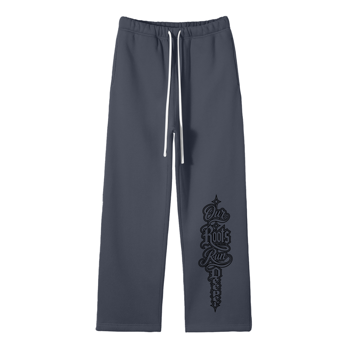 ORRD Black Lettering 2.0 Unisex Straight Leg Pants