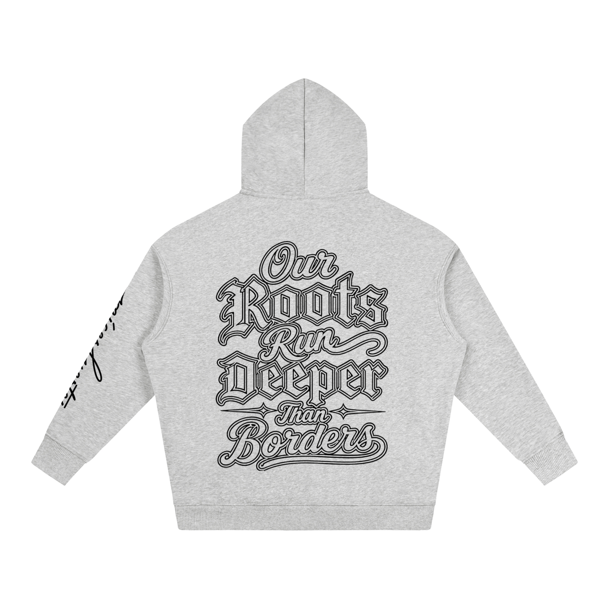 Our Roots Run Deeper 3.0 Oversize Fleeced Hoodie