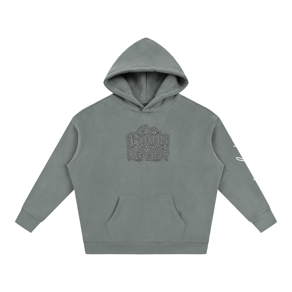 Our Roots Run Deeper 2.0 Oversize Fleeced Hoodie