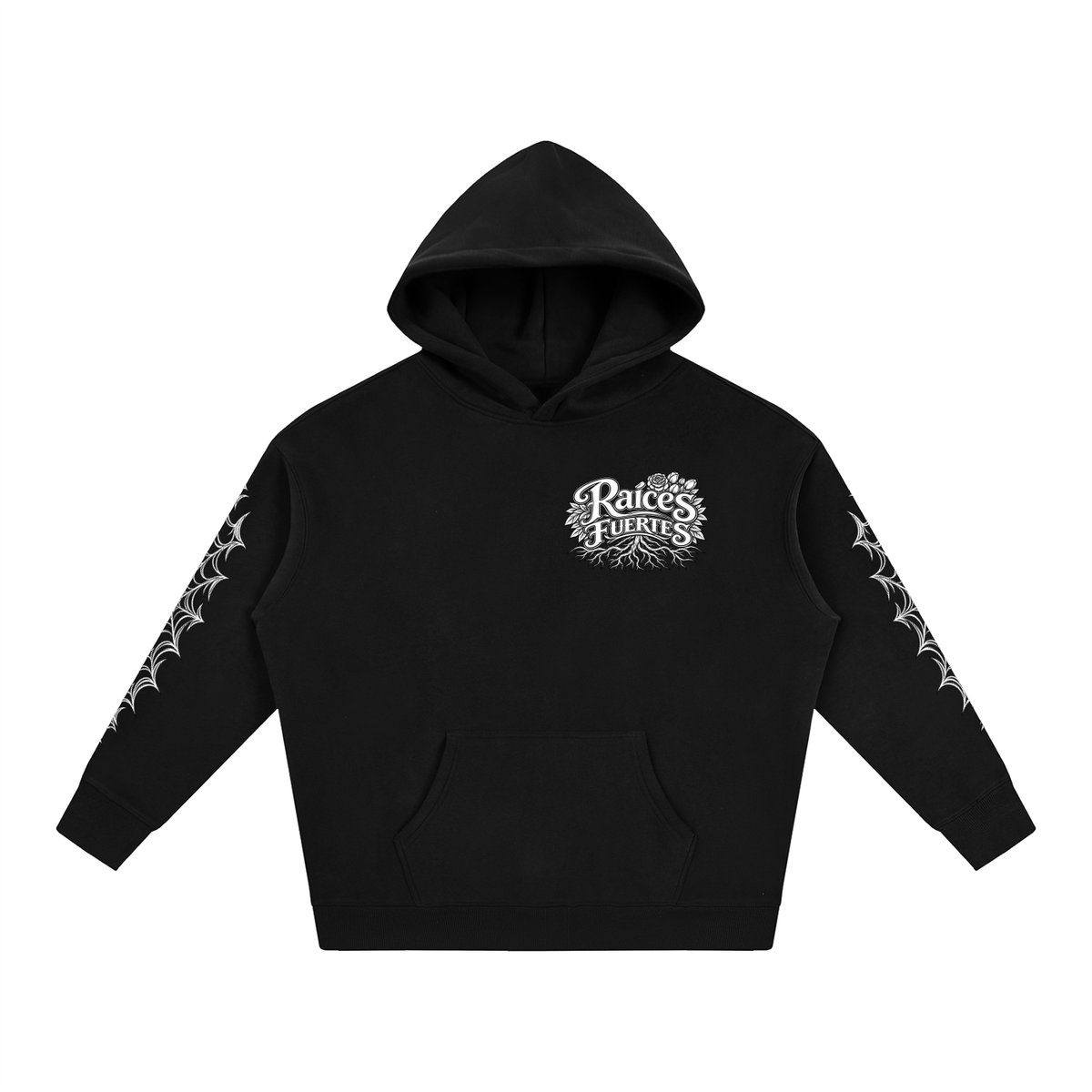 Skulls Oversize Fleeced Hoodie