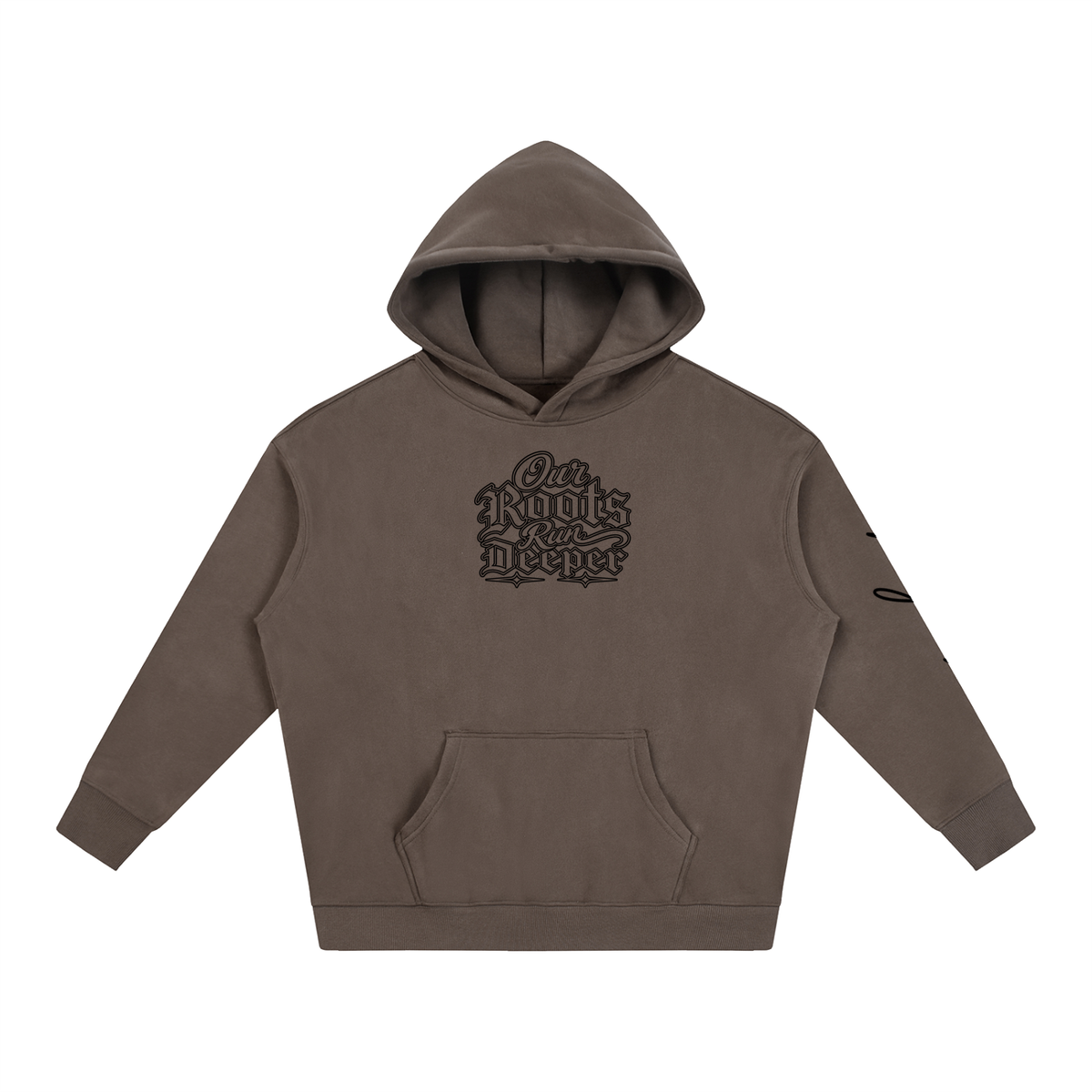Our Roots Run Deeper 3.0 Oversize Fleeced Hoodie
