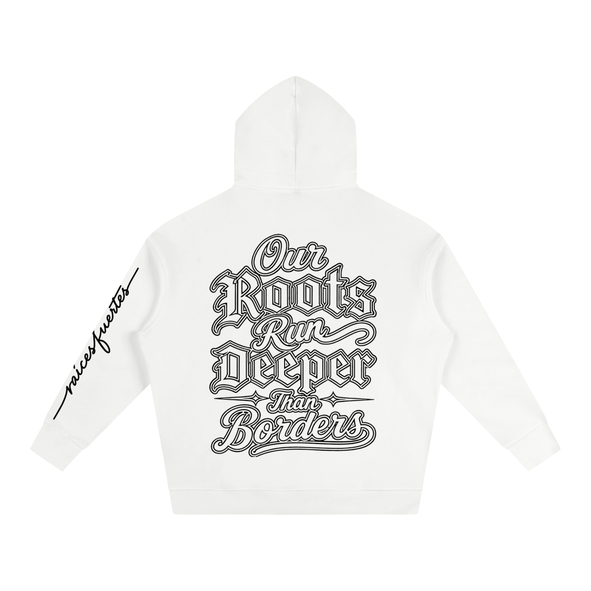 Our Roots Run Deeper 3.0 Oversize Fleeced Hoodie
