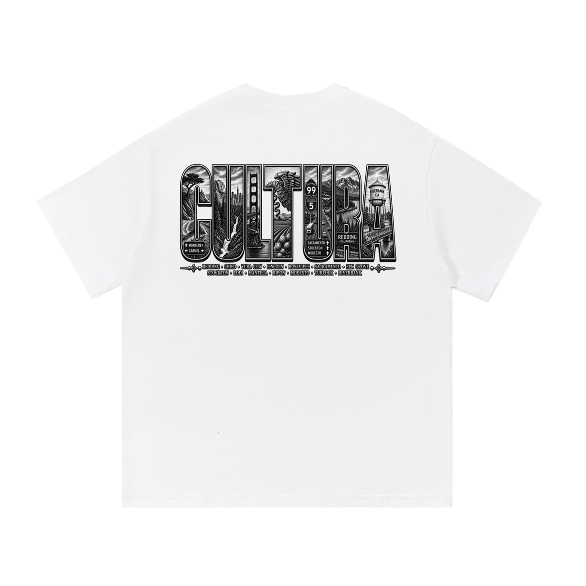 Mi Cultura 2.0 The Valley Essential Cotton T-Shirt