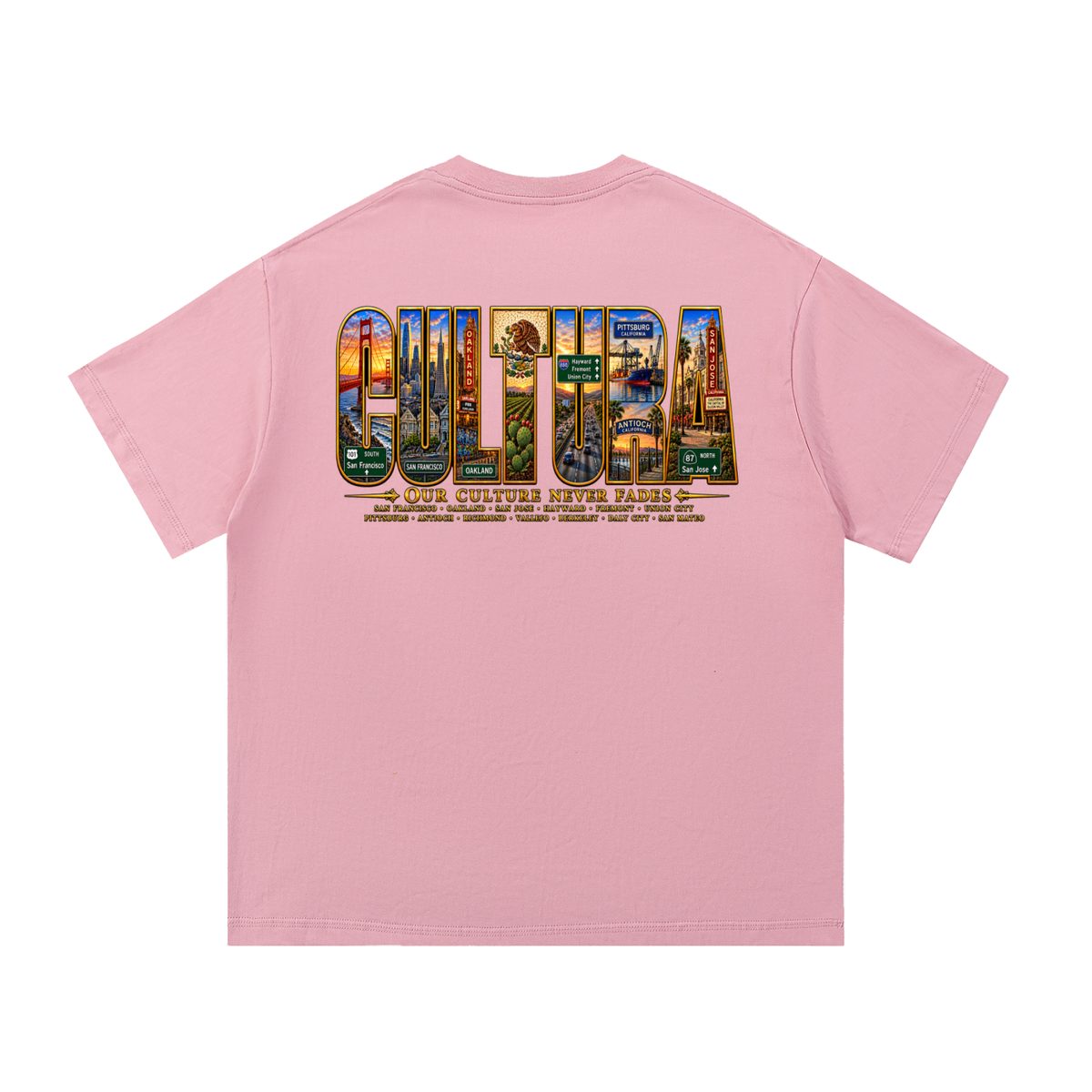 Mi Cultura 3.0 Bay Area Essential Cotton T-Shirt