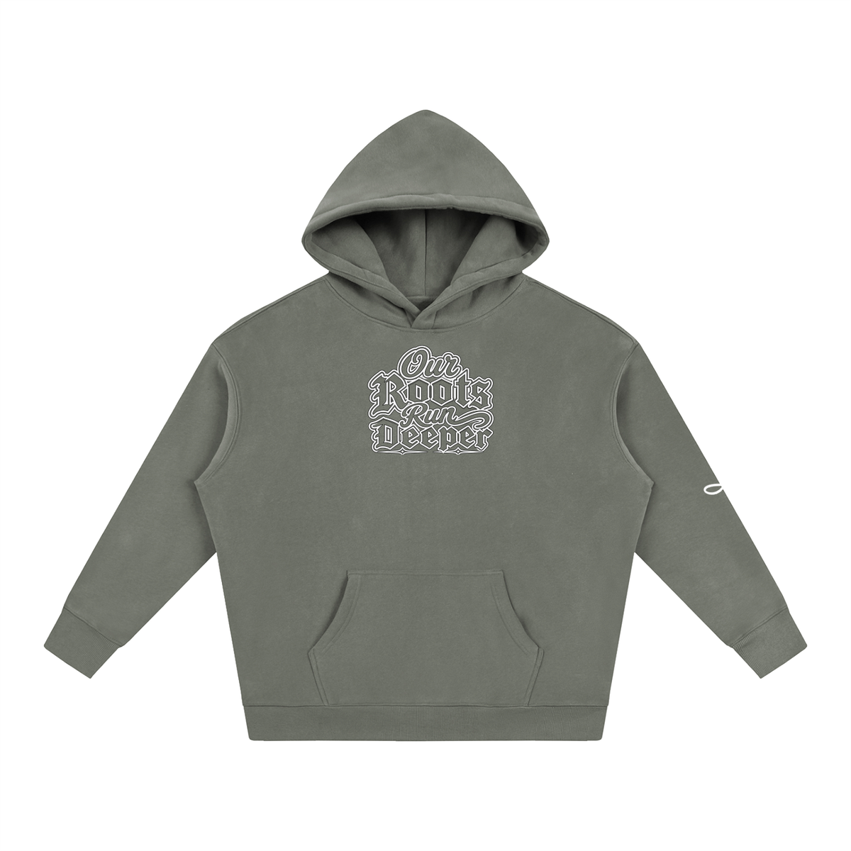Our Roots Run Deeper 2.0 Oversize Fleeced Hoodie