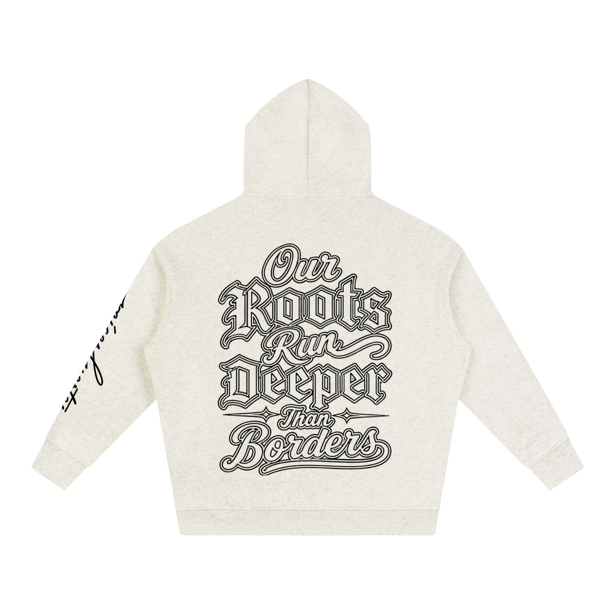 Our Roots Run Deeper 3.0 Oversize Fleeced Hoodie