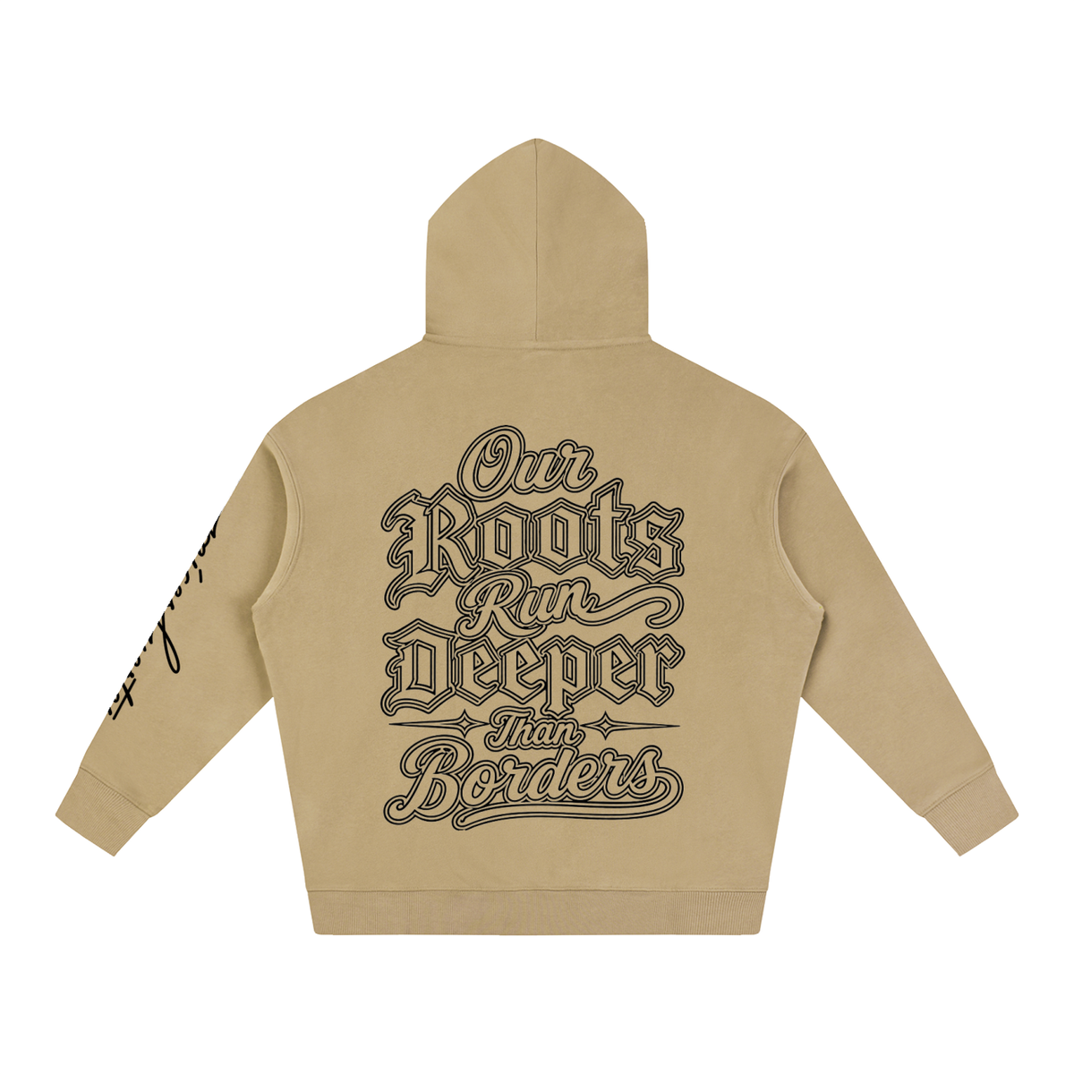 Our Roots Run Deeper 3.0 Oversize Fleeced Hoodie