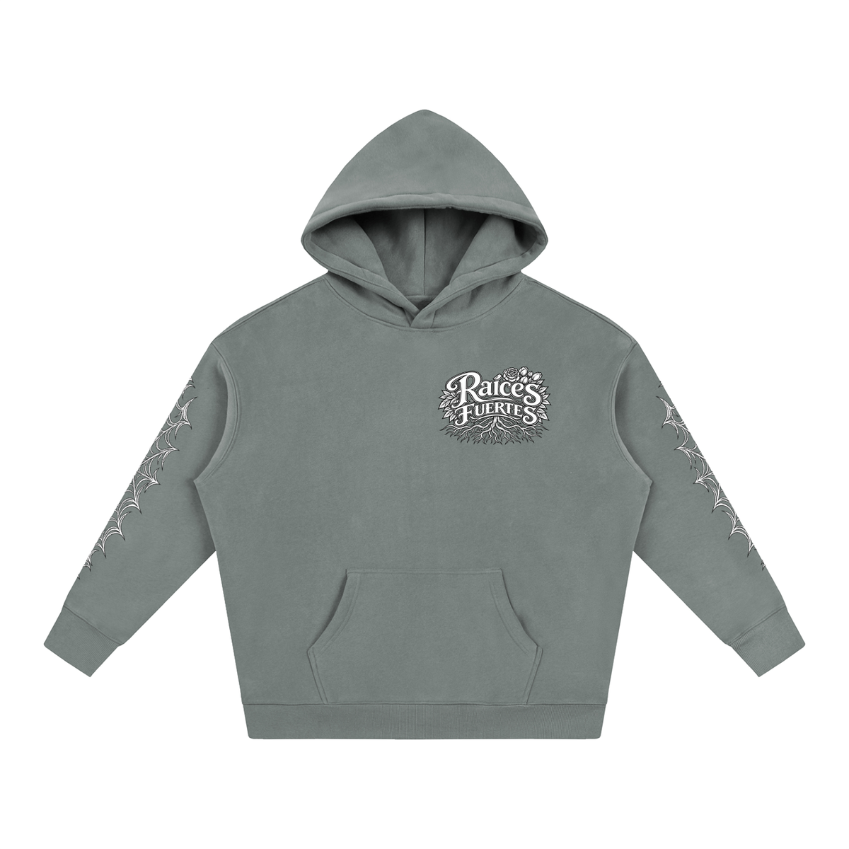 Skulls Oversize Fleeced Hoodie