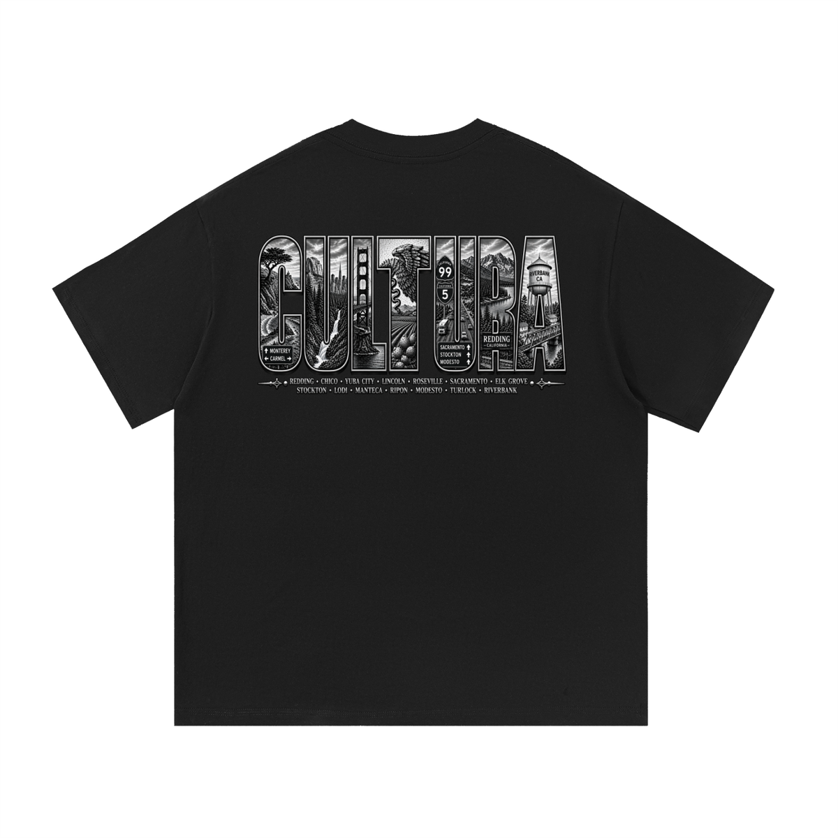Mi Cultura 2.0 The Valley Essential Cotton T-Shirt