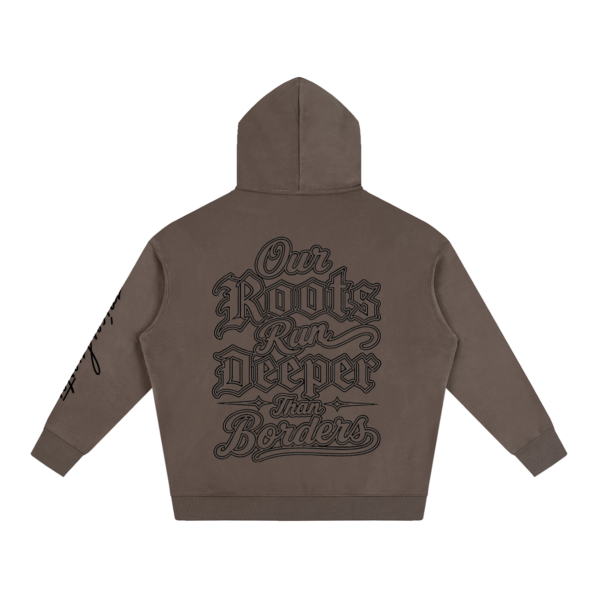 Our Roots Run Deeper 3.0 Oversize Fleeced Hoodie