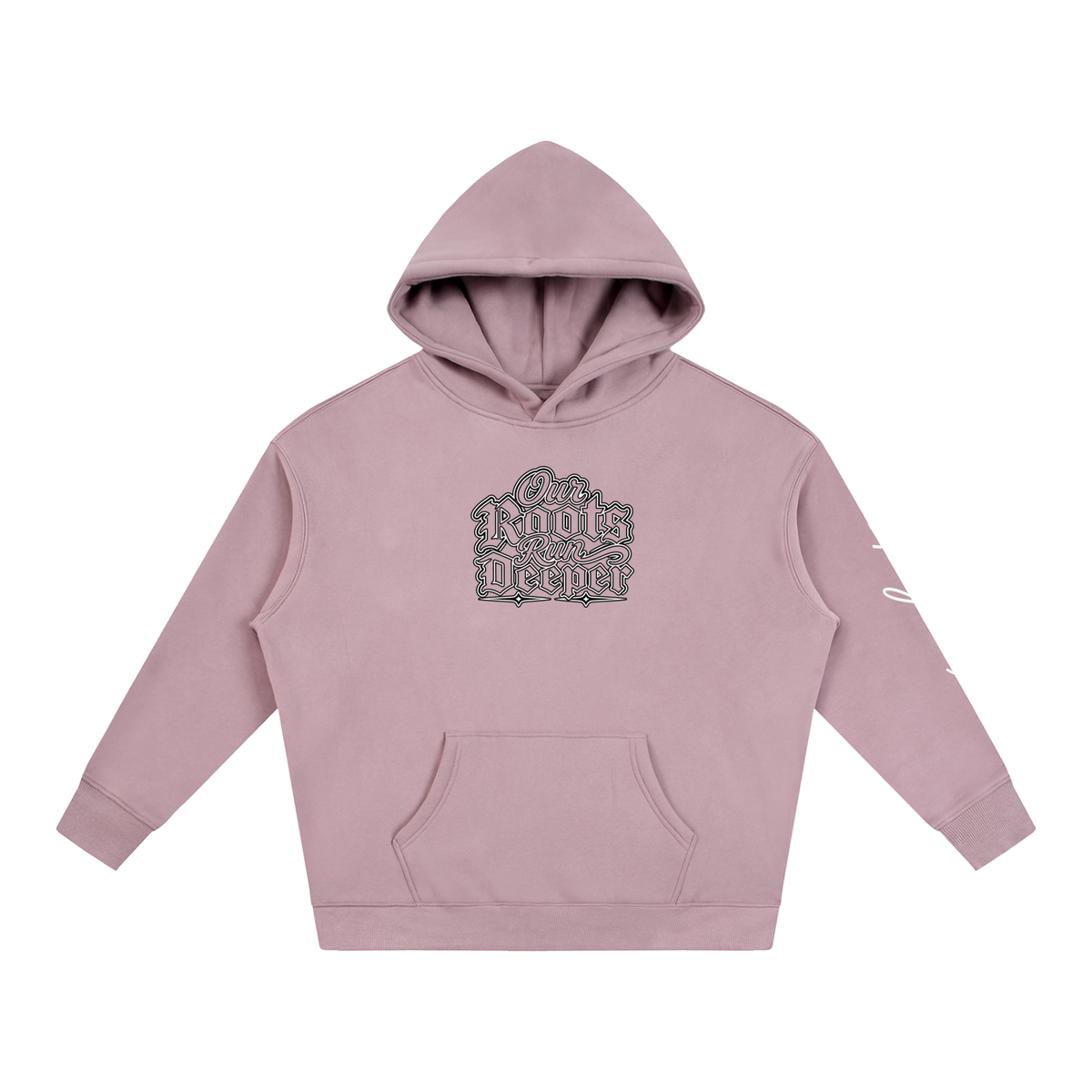 Our Roots Run Deeper 2.0 Oversize Fleeced Hoodie