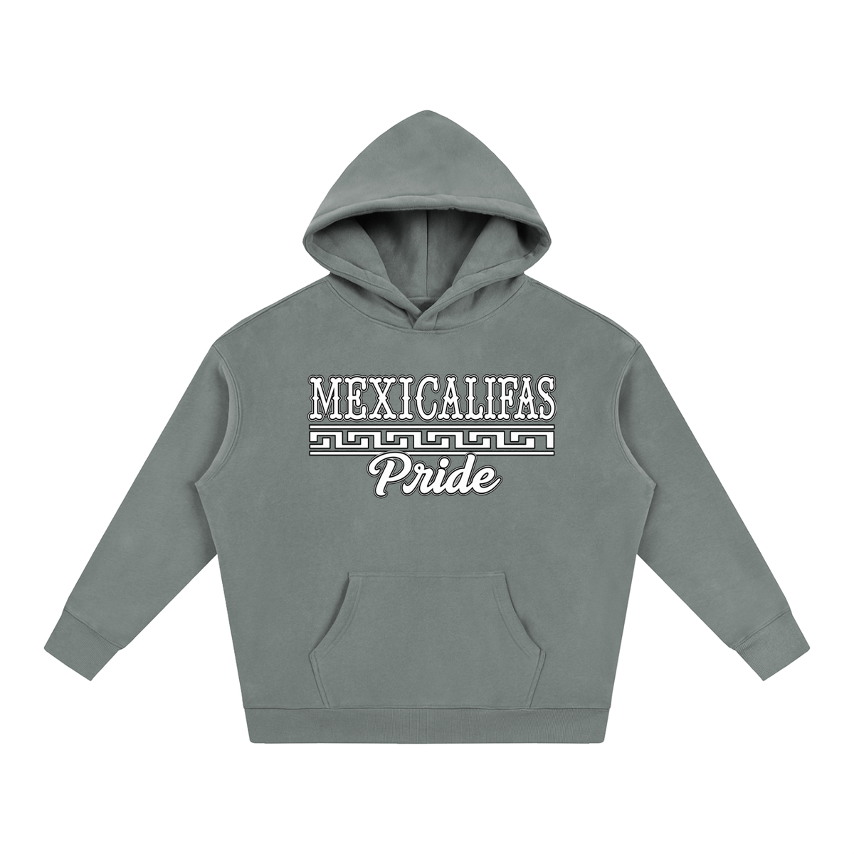 Mexicalifas Pride 3.0 Oversize Fleeced Hoodie
