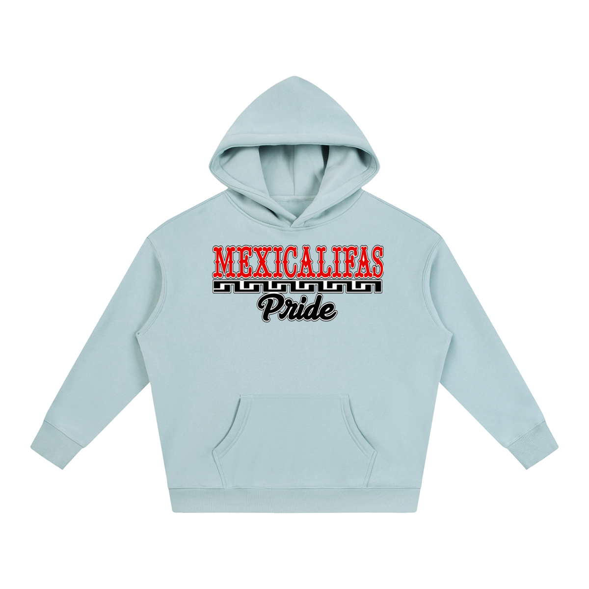 Mexicalifas Pride 2.0 Oversize Fleeced Hoodie