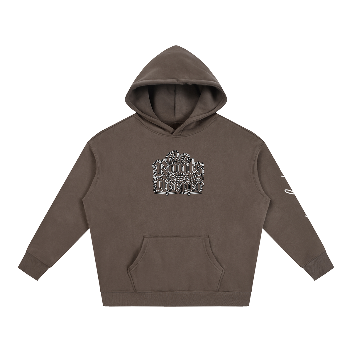 Our Roots Run Deeper 2.0 Oversize Fleeced Hoodie