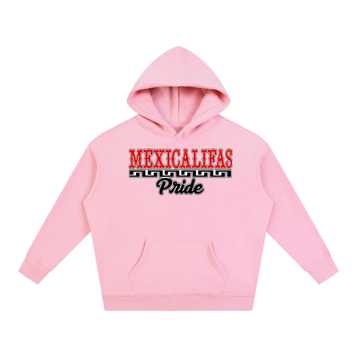 Mexicalifas Pride 2.0 Oversize Fleeced Hoodie
