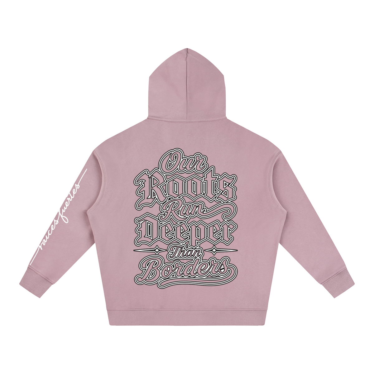 Our Roots Run Deeper 2.0 Oversize Fleeced Hoodie