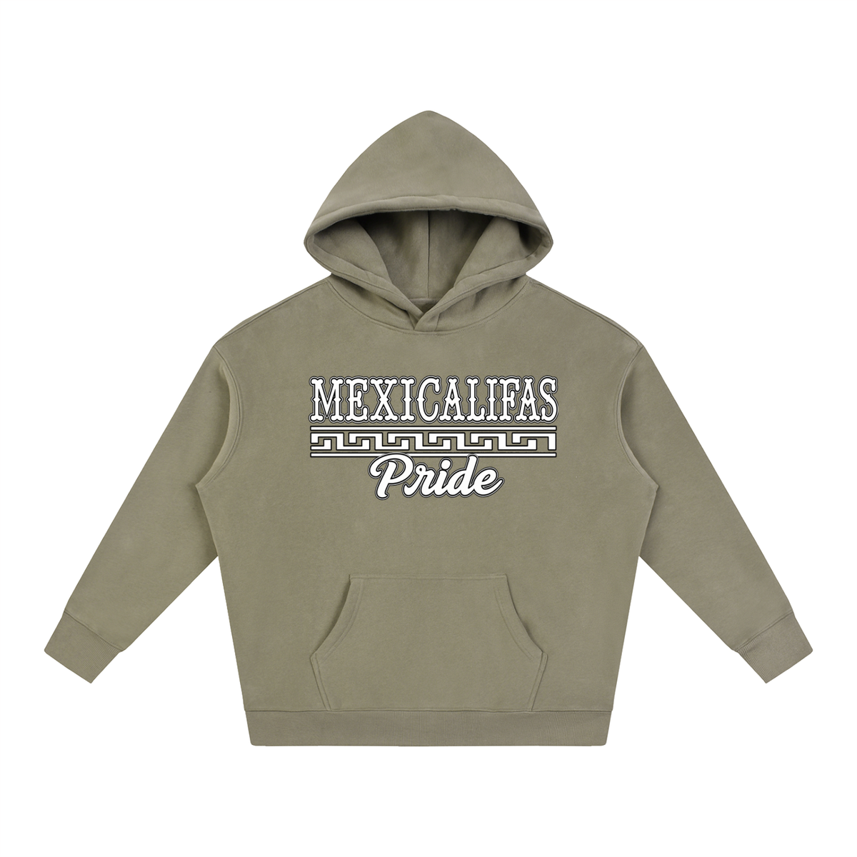 Mexicalifas Pride 3.0 Oversize Fleeced Hoodie