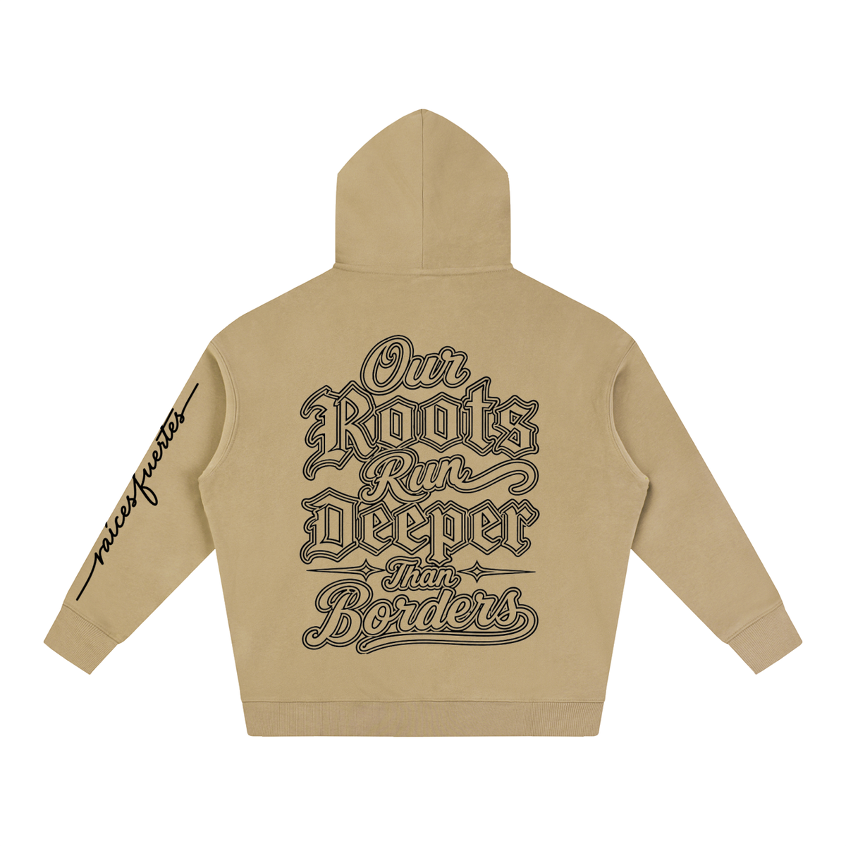 Our Roots Run Deeper 3.0 Oversize Fleeced Hoodie