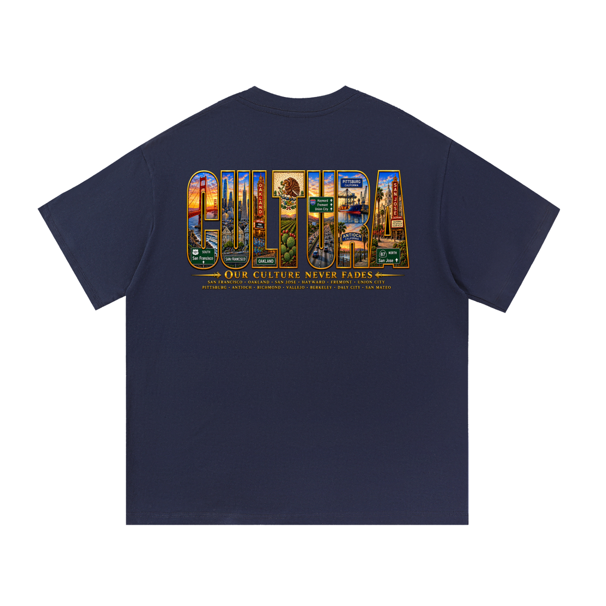 Mi Cultura 3.0 Bay Area Essential Cotton T-Shirt