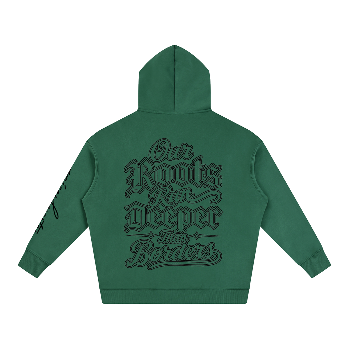 Our Roots Run Deeper 3.0 Oversize Fleeced Hoodie