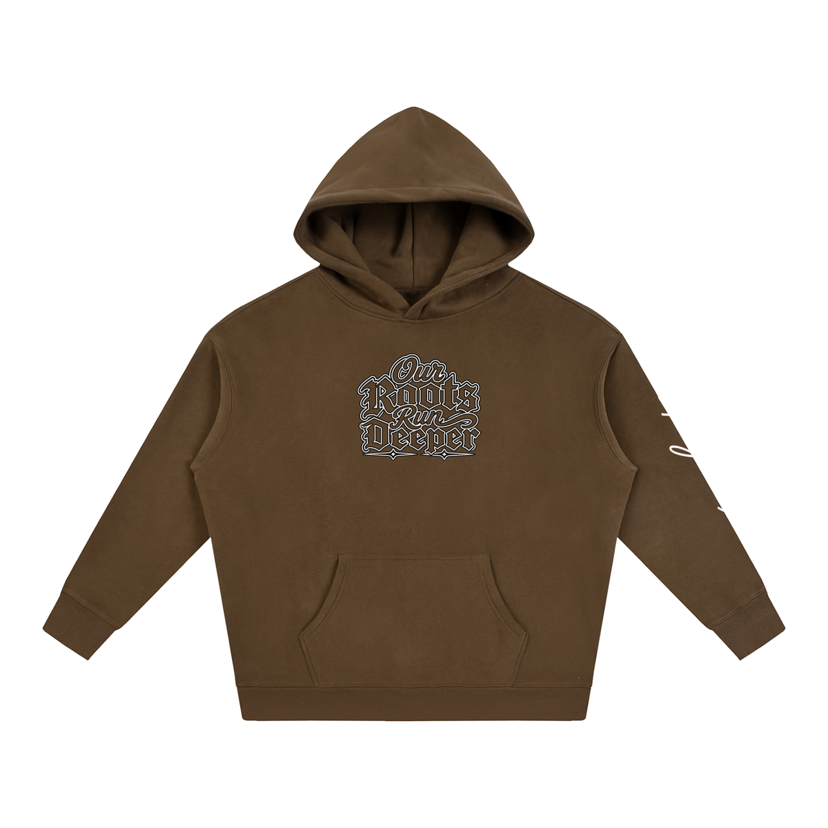 Our Roots Run Deeper 2.0 Oversize Fleeced Hoodie