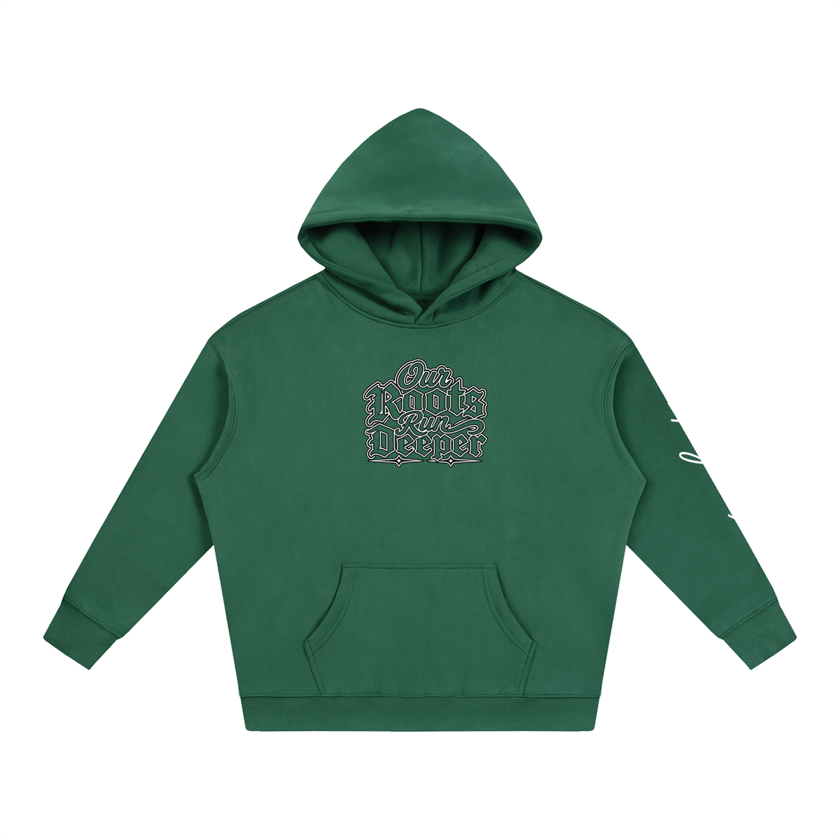 Our Roots Run Deeper 2.0 Oversize Fleeced Hoodie