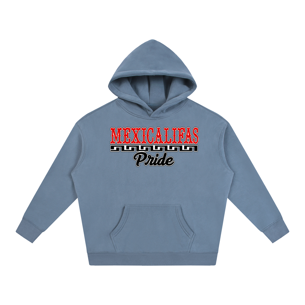 Mexicalifas Pride 2.0 Oversize Fleeced Hoodie