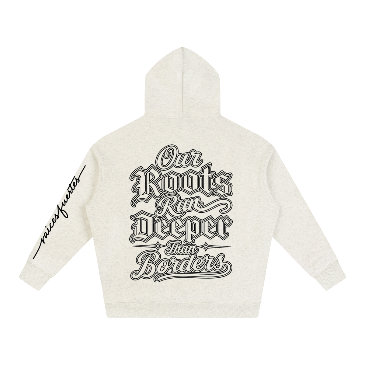 Our Roots Run Deeper 3.0 Oversize Fleeced Hoodie