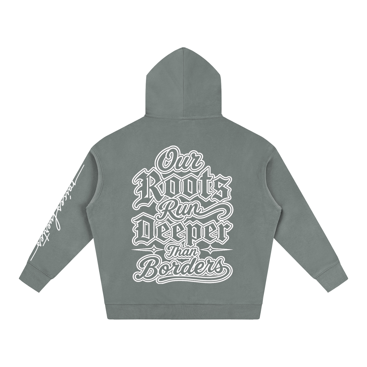 Our Roots Run Deeper 2.0 Oversize Fleeced Hoodie