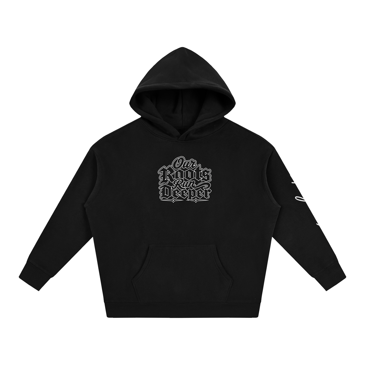 Our Roots Run Deeper 2.0 Oversize Fleeced Hoodie