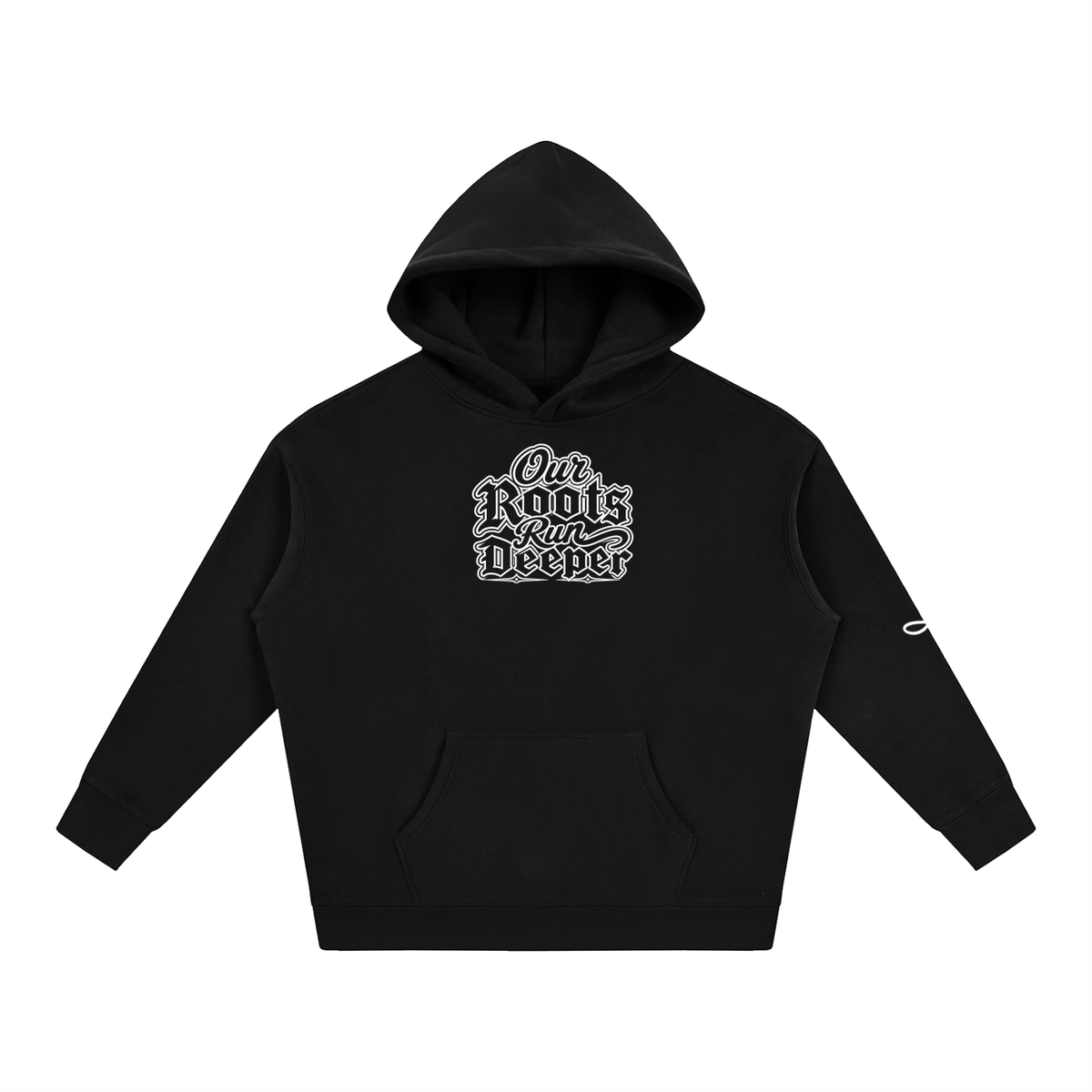 Our Roots Run Deeper 2.0 Oversize Fleeced Hoodie