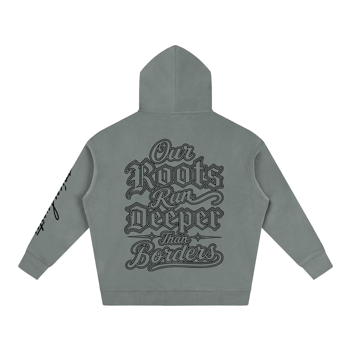 Our Roots Run Deeper 3.0 Oversize Fleeced Hoodie