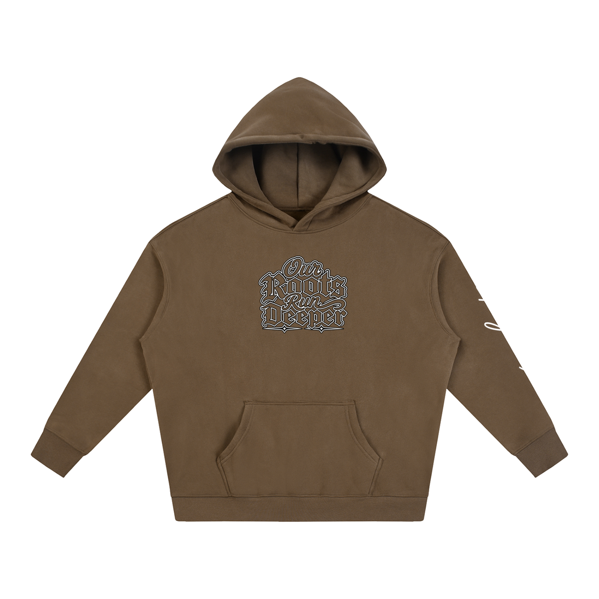 Our Roots Run Deeper 2.0 Oversize Fleeced Hoodie