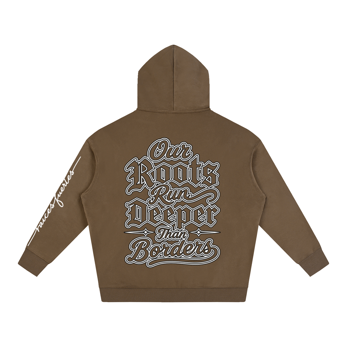 Our Roots Run Deeper 2.0 Oversize Fleeced Hoodie