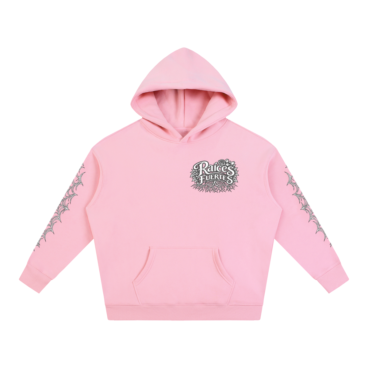 Skulls Oversize Fleeced Hoodie