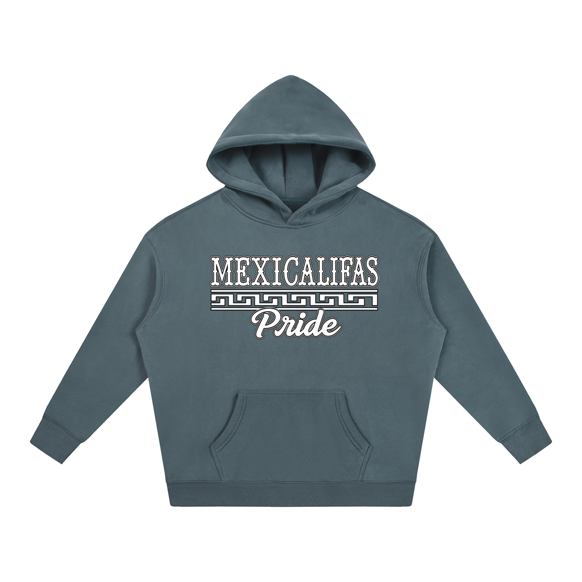 Mexicalifas Pride 3.0 Oversize Fleeced Hoodie