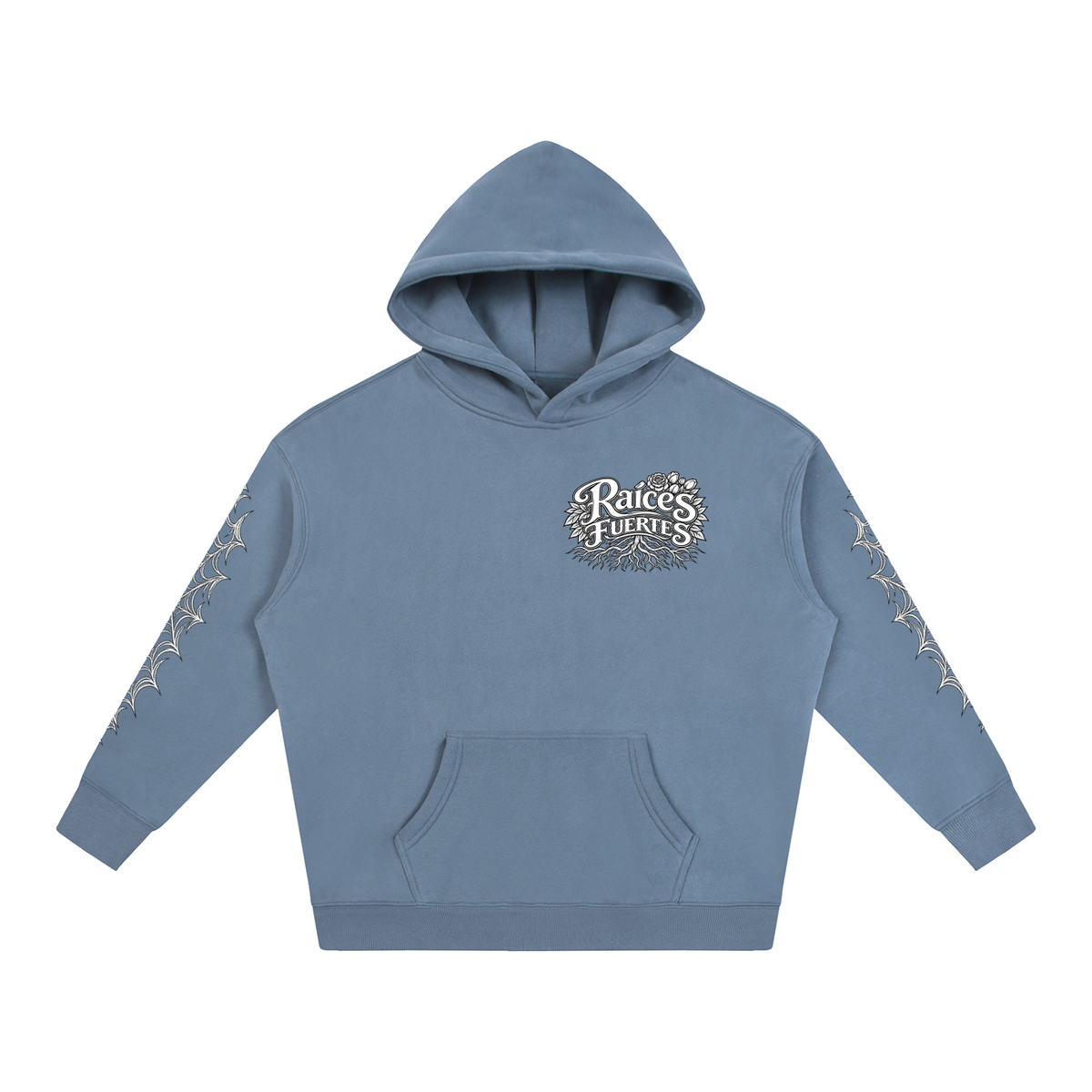 Skulls Oversize Fleeced Hoodie